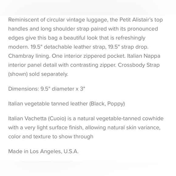 Clare V. Petit Alistair Tote in Cuoio Vachetta - Picture 9 of 9